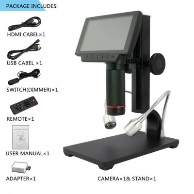 Professional supplying  industrial overhaul and teaching demonstration using Digital HDMI 1080p Microscope Camera