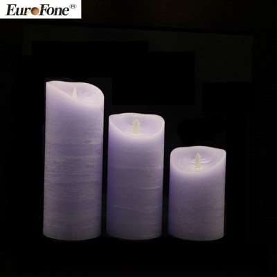 2020 hot sales Flameless wax led candle with remote control