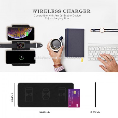 2020 New product  good for  iphone/apple watch  3in1 wireless charger